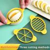 New 1set 3 In 1 Egg Slicer Multi-functional Egg Cutter Kitchen Creative Tool Kitchen Accessories