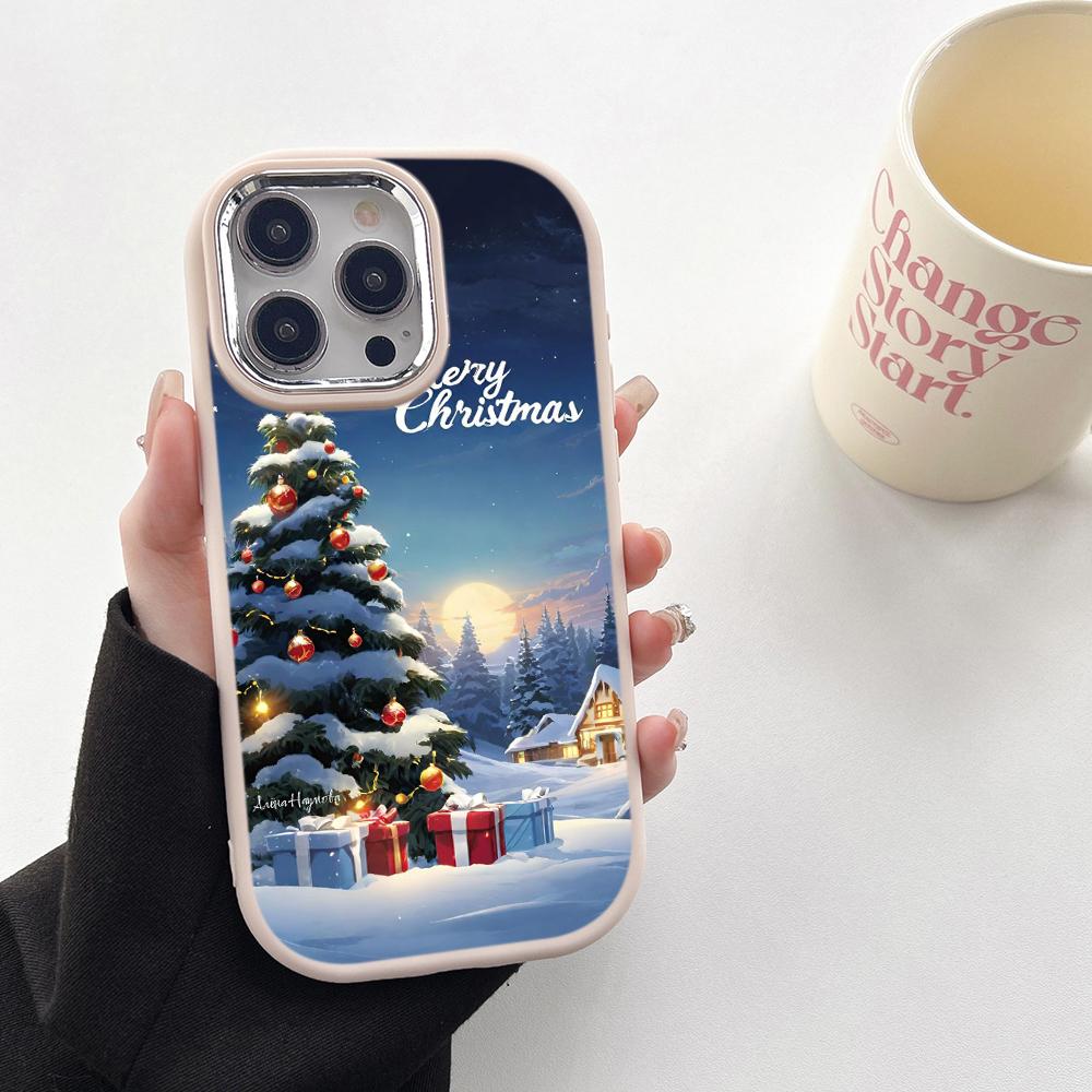 N110 С Новым годом Счастливого Рождества Снеговик Мягкие чехлы для телефонов Samsung S24 — фото 19