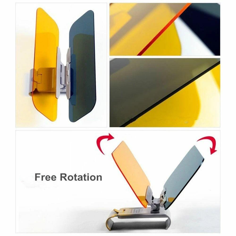 2 in 1 Car Auto Sun Visor Universal Polarized Sunshade Plate Car Visor Extender  for Car Sun Visor