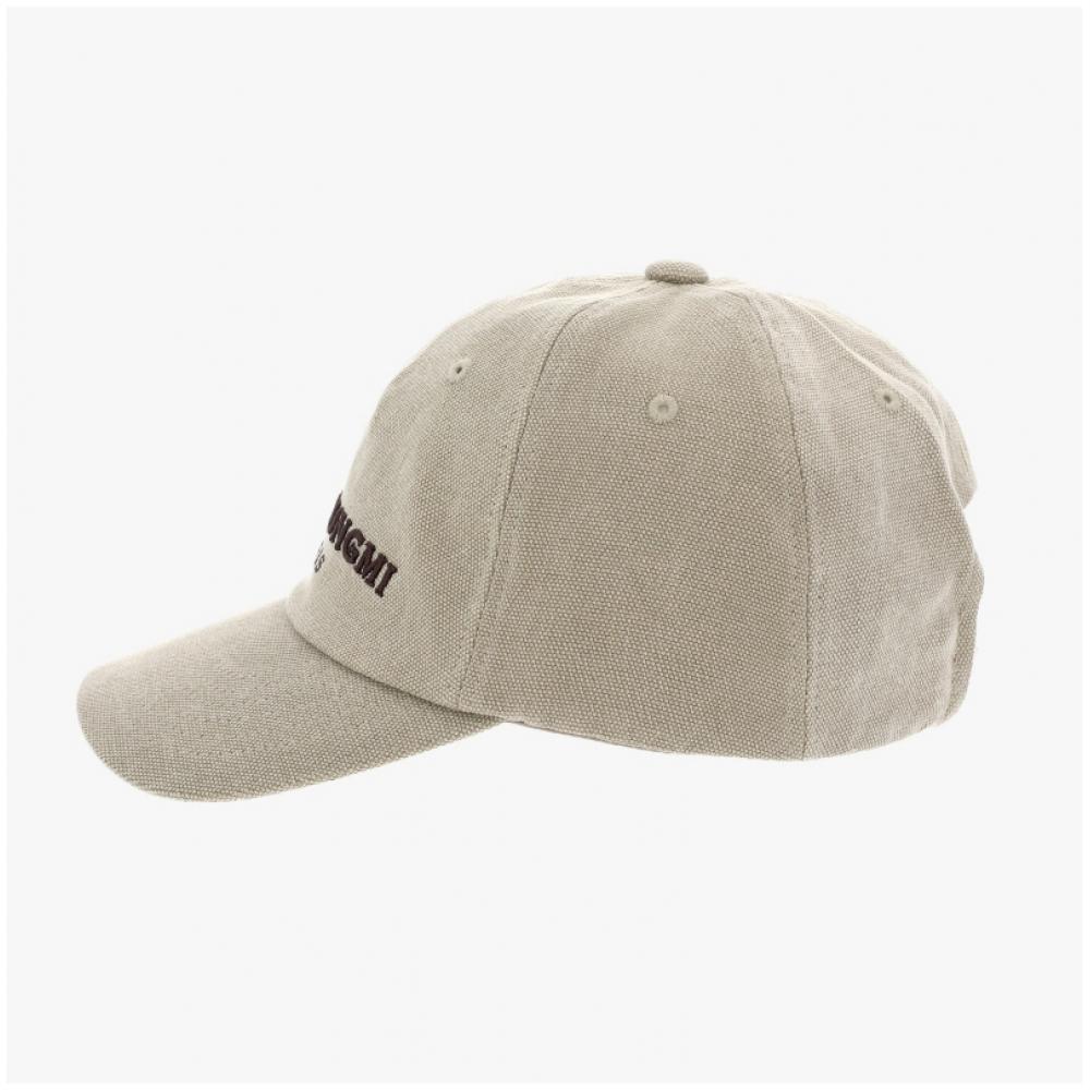 Wooyoungmi Oxford Denim Embroidery Logo Cap W253ac54