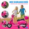 Ride-on Toy for a Child Vespa Scooter Battery-Powered With a Trunk Fuchsia Sun Baby