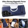 Official Leather Stand Holder Magnetic Case Samsung Galaxy S25 S24 S23 S22 Ultra Plus S24FE for Magsafe Wireless Charging Cover