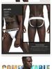 Men's Sporty Breathable Stretch Cotton Double Thong Underwear