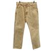 80s Vintage Work Pants W36 Beige 100th Anniversary Men's Used
