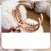 Autumn and Winter Furry Grab Clip Female Small 2025 New High-end Semi-tied Plush Hairpin Back Head Clip Headdress