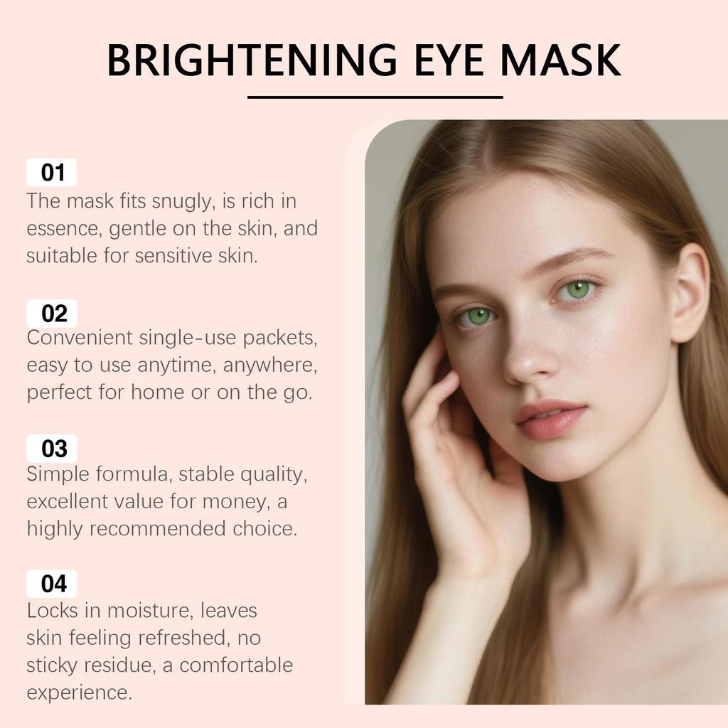 HOYGI Collagen Eye Mask - Moisturizing & Hydrating, Gentle & Comfortable, Portable & Easy to Use.