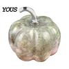Transparent Crystal Pumpkin Charms Natural Carved Charm, Mini Gemstone Pendant Desktop Autumn Table Centerpieces for Jewelry DIY Making, Halloween