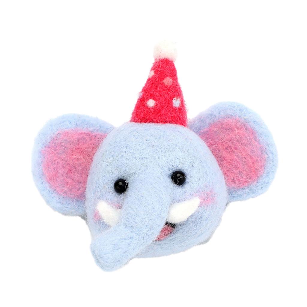 Needle Felting Kits Lovely Animal Brooch Wool Felting Needle Hobby Kits Needle Felting Starter Kits for Woman Girls