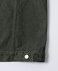 Ucla Unisex Retro Preppy Denim Trucker Jacket [Khaki] (Ub9Dj03)