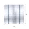 Cotton Kitchen Towels Set of 6 12.5 x 12.5 Inch Terry Grid Dish Cloths Soft Absorbent Quick-Drying Reusable Cleaning Towels for Everyday Kitchen Use