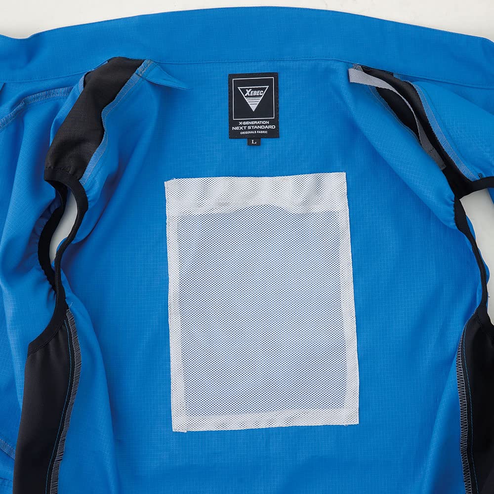 Xebec Air Conditioned Clothing Antistatic Short Sleeve Blouson XE98027-43-LL