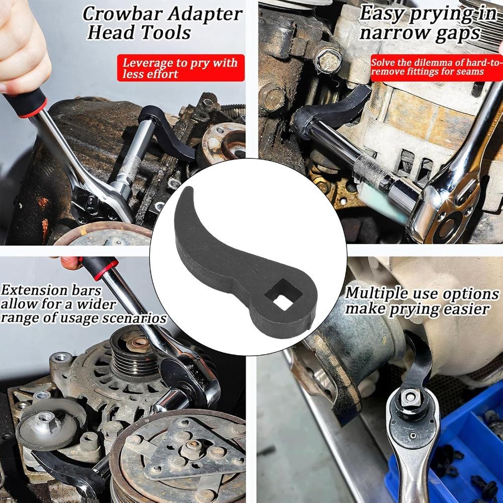 3/8inch Interface Pry Bar Wrench Adaptor Head Half Shaft Removal Tool  CV Axle & Driveshaft Removal