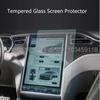 Tempered Glass Screen Protector Film For Tesla Model S 2014-2021  17 inch Car gps Navigation radio  anti-scratch accessories