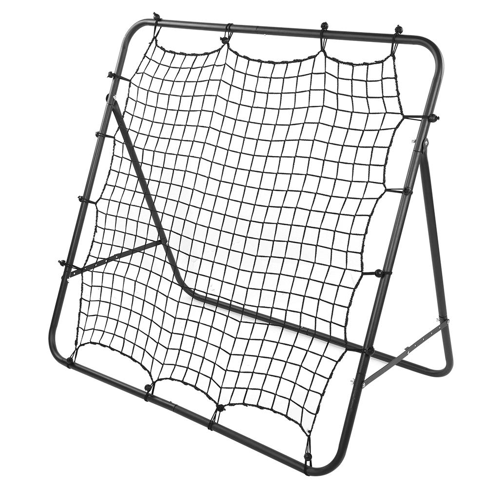 Steel Collapsible Football Rebound Target Net Adjustable Soccer Bounce Goal Mesh Shooting Assist Training Equipment