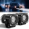 2PCS 72w LED Light Pods Offroad Driving Fog Lamp Flood Beam For ATV UTV Truck