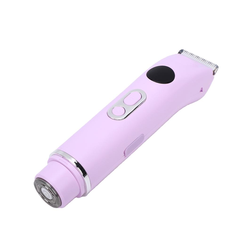 Women Bikini Hair Trimmer 6500 RPM 4 in 1 Nose Hair Eyebrow Trimmer with LED Light IPX7 Water Proof for Wet Dry Use
