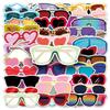 50 Sunglasses Graffiti Stickers Personalized Creative Summer Small Fresh Decorative Mobile Phone Case Water Cup Skateboard Stickers