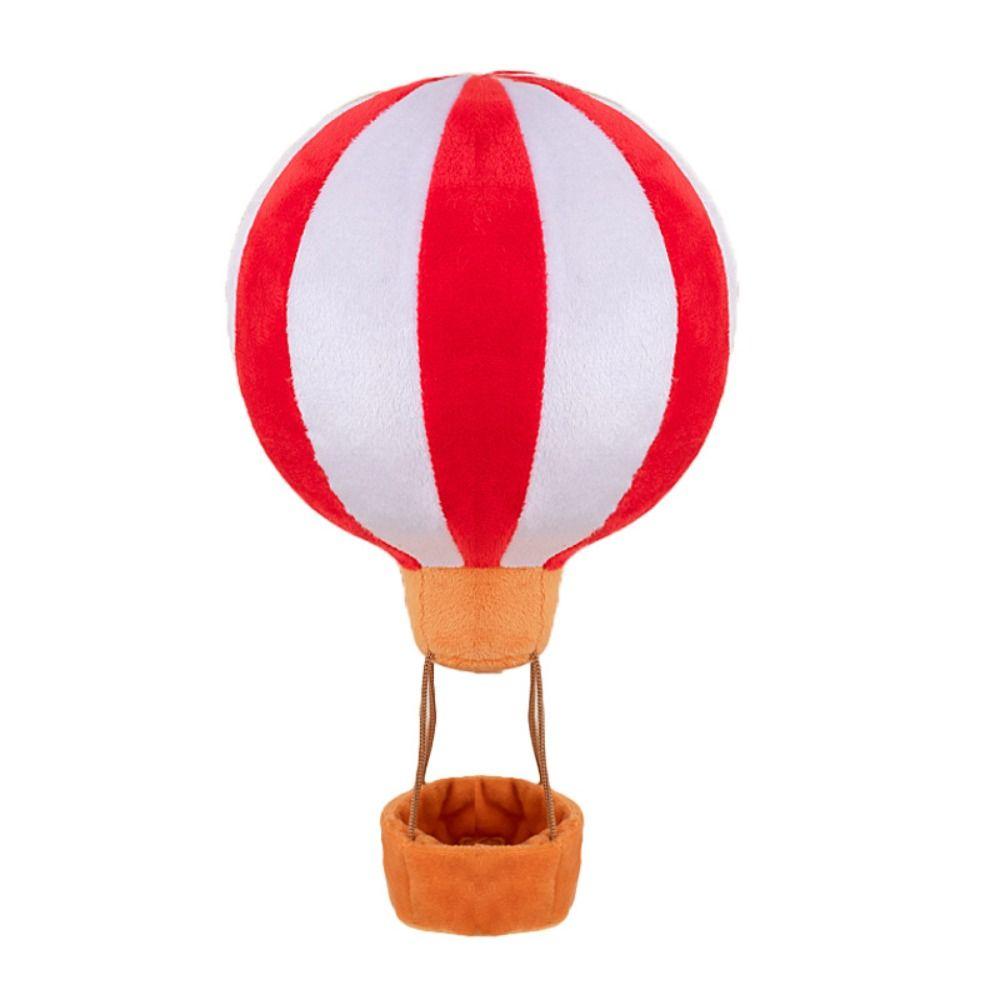 Soft Colorful Hot Air Balloon Toy Lifelike Stuffed Air Balloon Doll  Kids Gifts