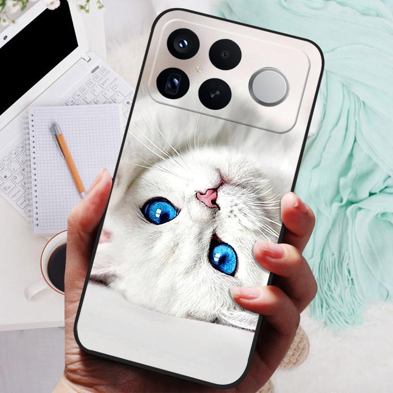 For Xiaomi Redmi K90 Pro Max Case NEW TPU Silicone Shockproof Cat Phone Cover For Redmi K90 Pro Max Funda Printing Soft Coque