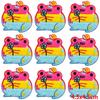 10Pcs/Lot Animal Embroidery Patch Iron On Patches For Clothing Cartoon Embroidered Patches For Clothes Cute Cat Patch Applique