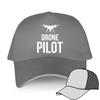 Men Original Leisure Hat Hip Hop Sport Bonnet Snapback DRONE PILOT fashion Graphic print Baseball Cap teens female popular hats