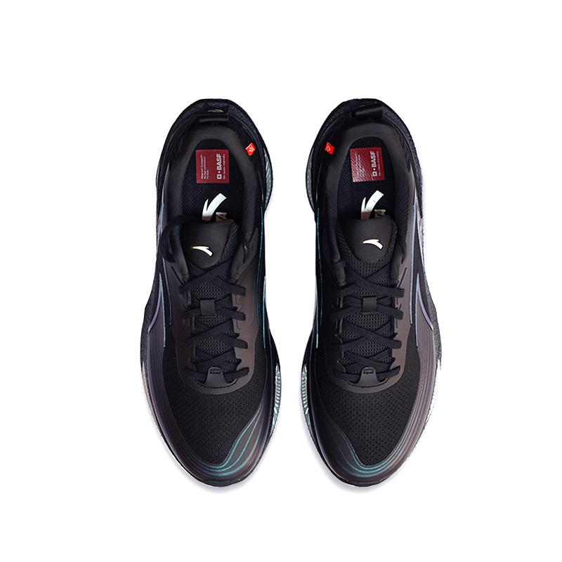 Anta Wormhole 2 Lightweight Shock Absorbing Sports Training Water Resistant Running Shoes Men sneaker Basic-Black 112615543R-1