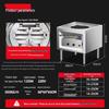 TERUISI Commercial Automatic Bun Steamer