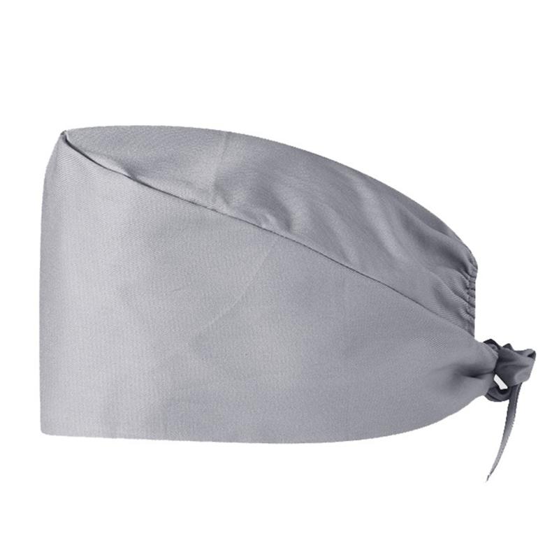 Comfortable Surgeon Hat for Hospital Staff Reusable Unisex Scrub Hat for Nurse Doctors Medicals Care Round Scrub Hat