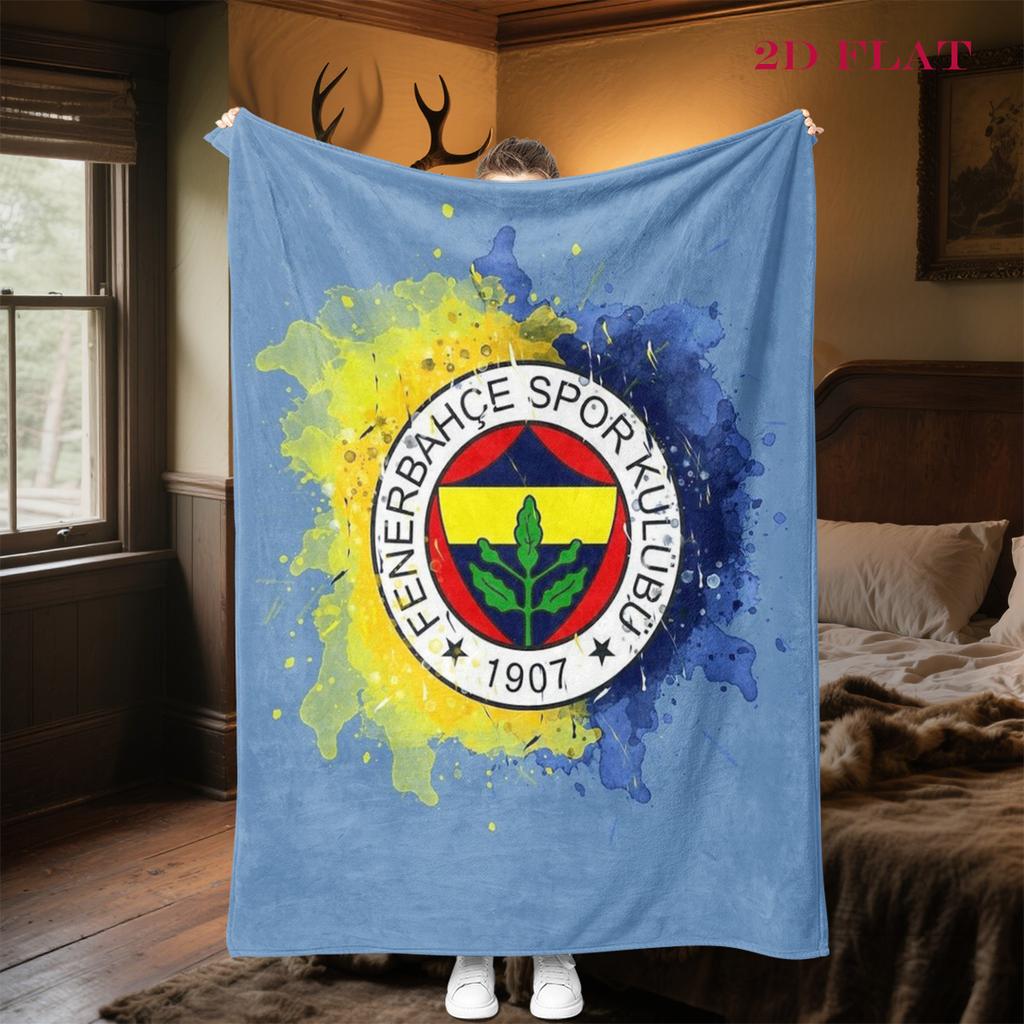 Eredità Fenerbahçe: Coperta Spirit Adatta a tutte le stagioni Morbida e confortevole Regali di Natale Lenzuolo lavabile in lavatrice