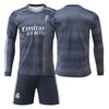 Maglie da Calcio a Manica Lunga Maglie Casa e Trasferta Real Madrid Adulti Bambini