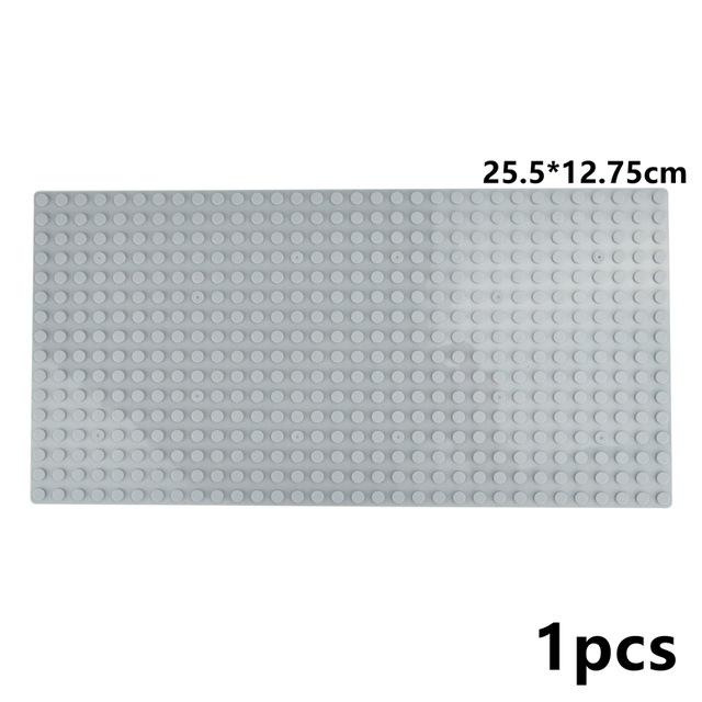 32*32 16x16 Dots Brick Baseplate City Street Road Base Plate Wall Construction 32x16 Building Block Compatible Kid Toys Leduo