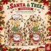 Santa Claus Christmas Hoodie For Men Funny Holiday Sweatshirt With Reindeer Snowman Tree Print Ugly Sweater Xmas Party Wear Tops