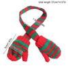 Neck Scarf Doll Scarf with Gloves Soft Mini Dolls Hat Winter Doll Accessories  Doll House Decor