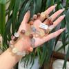 Natural Multi-Colored Phantom Crystal Bracelet - Light Luxury Niche Jewelry