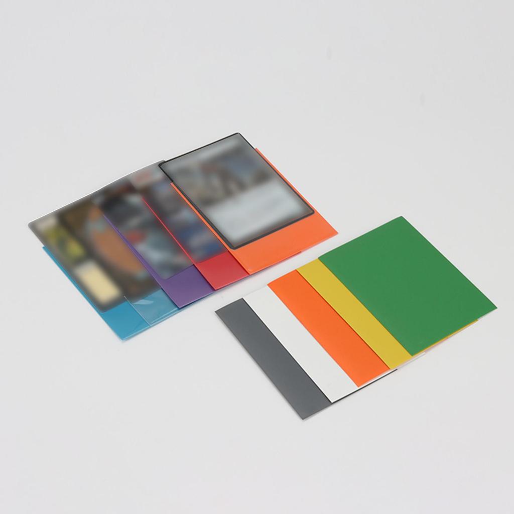 50 Count Card Sleeves Guard for Trading Baseball Cards Sports Board Game Parts