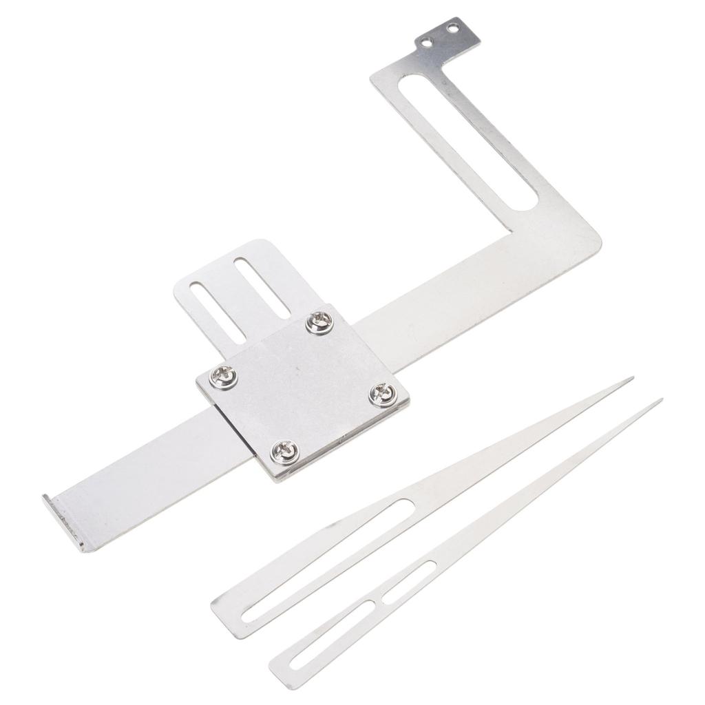 Professional Metal Tailoring Bevel Tool For Accurate Fabric Cutting Dressmaking Clothing Alignment And Dart Marking