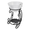 Essential Oil Burner Metal Iron Glass Vintage Home Decoration Tealight Candle Holder Wax Warmer Oil Burner