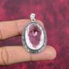 Pink Kunzite Pendant Gemstone Jewelry, 925 Solid Sterling Silver Pendant, Handmade Jewelry Birthstone Pendant, Gift For Him