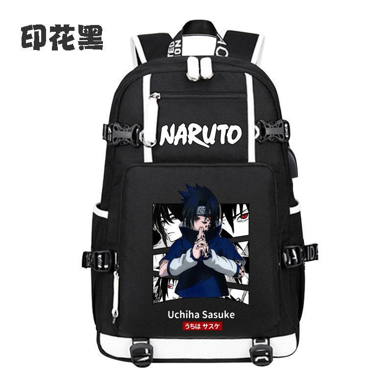 Naruto Anime Backpack Lightweight Ergonomic Lumbar Support Large Capacity for Students