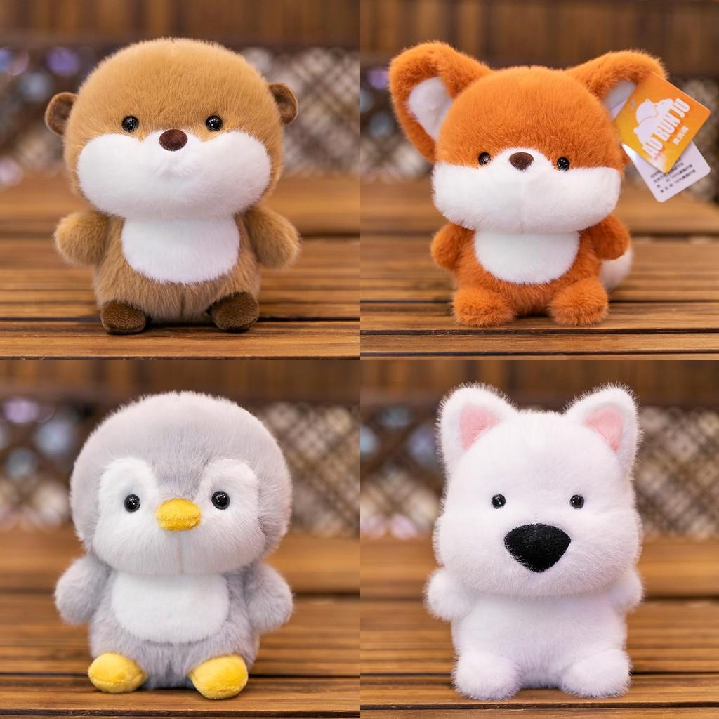 Mini Fox Cute Doll With Plush Pp Cotton Filling Very Suitable Room Decoration