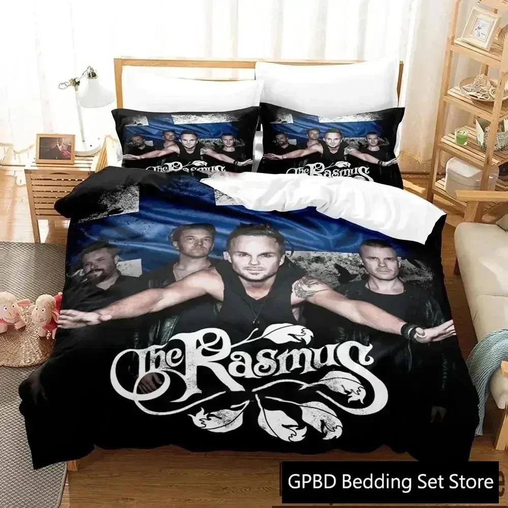 Luxury New 3D Print The Rasmus Bedding Set Duvet Cover Bed Set Quilt Cover Pillowcase King Queen Size Boys Adult Bedding Set