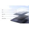 Portable 400W Foldable Solar Panel with ETFE, High Efficiency 24% Monocrystalline Solar Charger for Outdoor Camping