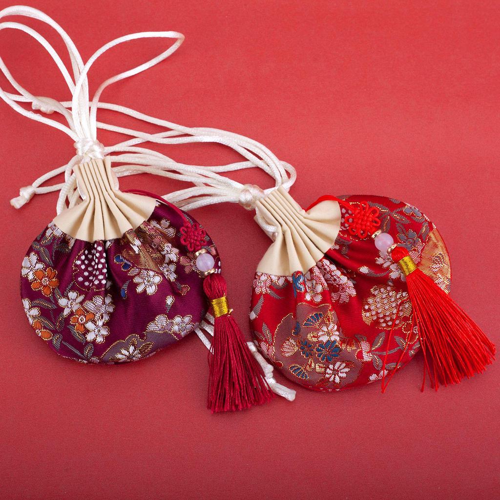 Brocade Palace Wuzhuhua Embroidery Dragon Boat Festival Sachet Bag Logo.