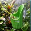 Space Saving Feeding Dish for Reptiles Tree Frog Water Bowl Reptile Soaking Pool with Suction Cup Pumpkin‑Shaped Small Animal Drinking Basin