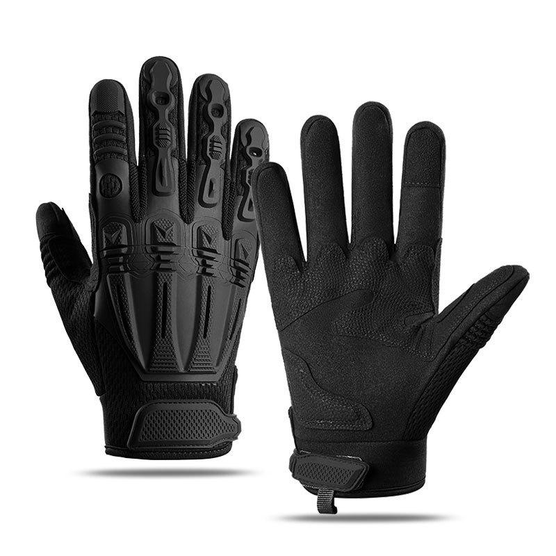 Tactical gloves men's outdoor full finger touch screen palm non-slip wear-resistant sports motorcycle cross-border riding gloves