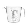Plastic Practical Food Grade Measuring Cup Clear Scale Precise Measuring Jar