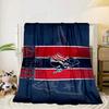 Patriots Team Spirit Portable Blanket/Soft Blanket Bedding Blanket Suitable for Travel Camping Living Rooms Offices Sofas Fan Gifts