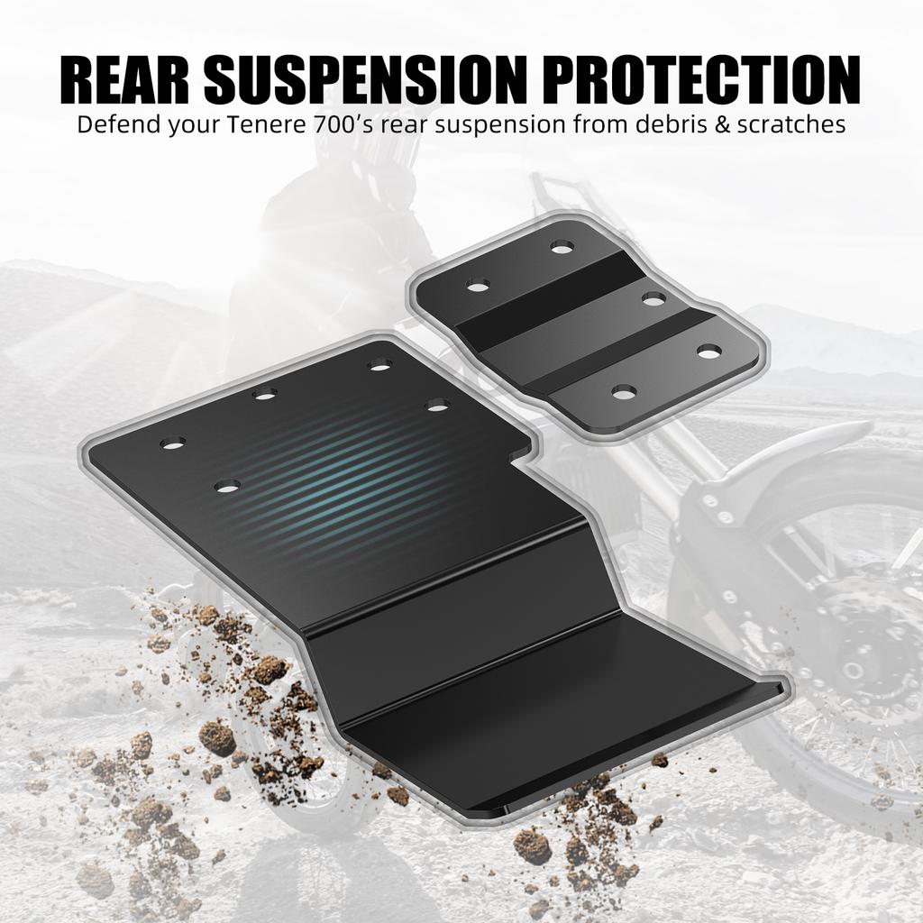 Motorcycle Rear Suspension Linkage Guard Cover for Yamaha Tenere 700 XTZ700 2019-2024 Tenere 700 Skid Plate Extension