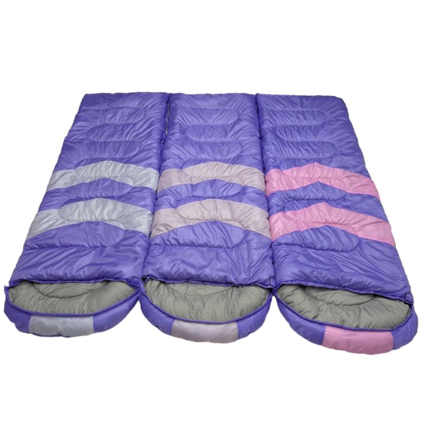 Cross-Border Bestseller: Splash-Proof Outdoor Camping and Hiking Sleeping Bag with Hollow Cotton
