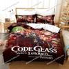 3D Printed Anime CODE GEASS Lelouch Bedding Set Duvet Cover Bedroom Comforter Single Twin King _Size Quilt Cover Home Textiles